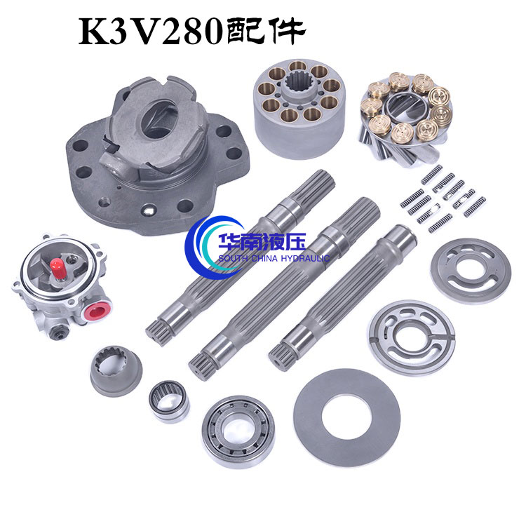 沃尔沃700三一川崎K3V280液压泵胆K3V280DT柱塞泵摇摆挖掘机配件