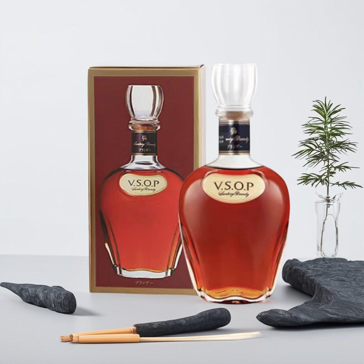 日本洋酒三得利VSOP白兰地酒图片
