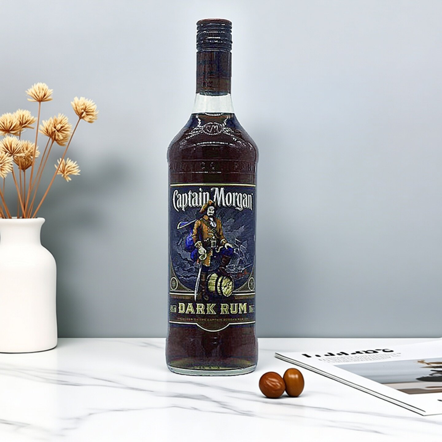 摩根船长黑朗姆酒CAPTAIN MORGAN烘培鸡尾酒基酒瓶装英国进口洋酒