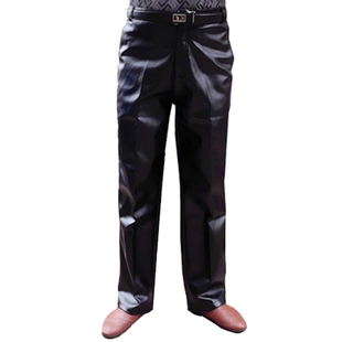 Pantalon cuir homme droit pour hiver - Ref 1484896 Image 1