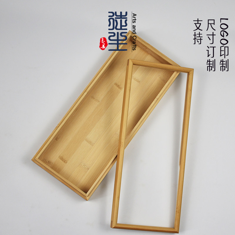 PVC玻璃木盒定制小号礼品包装盒图片