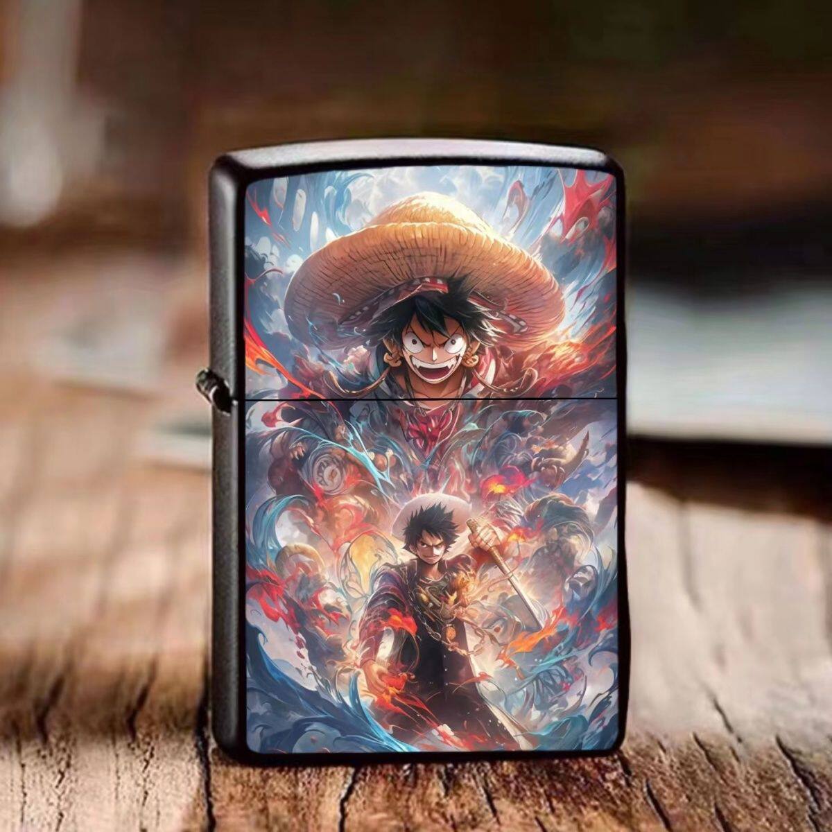 海贼王路飞煤油打火机砂轮打火