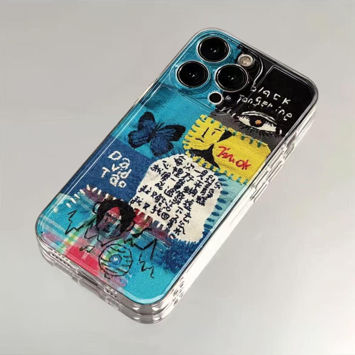 陶喆专辑黑色柳丁适用iPhone16手机壳苹果15promax个性14高级感13小众11/12软华为p70荣耀90viv
