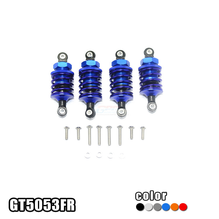 TRAXXAS GT4-TEC 2.0铝合金加粗弹簧款前后前53mm/后50mm避震套装