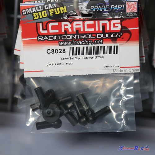 LC RACING  PTG-2  5.5球头帽配件包 ：C8028