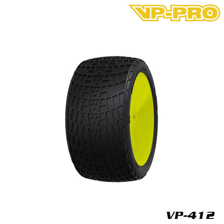 VP-PRO VP-412 新款1/10电越二驱四驱后轮泥土轮胎RC遥控车配件