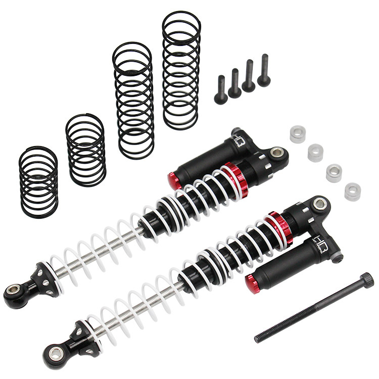 HR 仿真全金属真负压细直径双弹簧避震器110MM-1对 RC遥控车