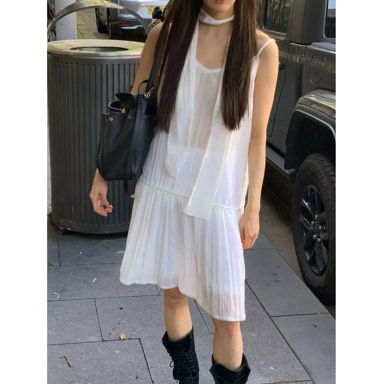 韩国东大门2026夏季新款韩版法式衣裙吊带显瘦百搭好看气质女裙子