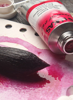 德国进口LUKAS卢卡斯水彩颜料1862艺术家级膏状管装M级24ml单支