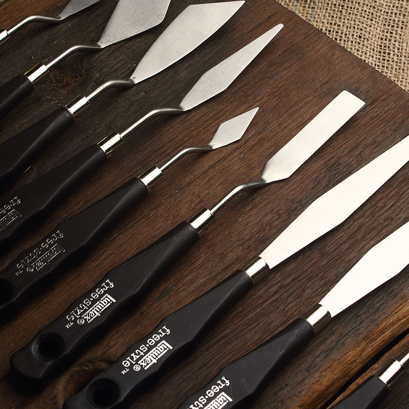 美国丽唯特自由风油画刀调色刀