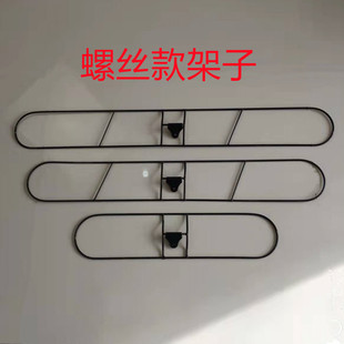 螺丝款铁架拖把配件尘推平板拖把铁框撑子40 60 80 90 100 110cm