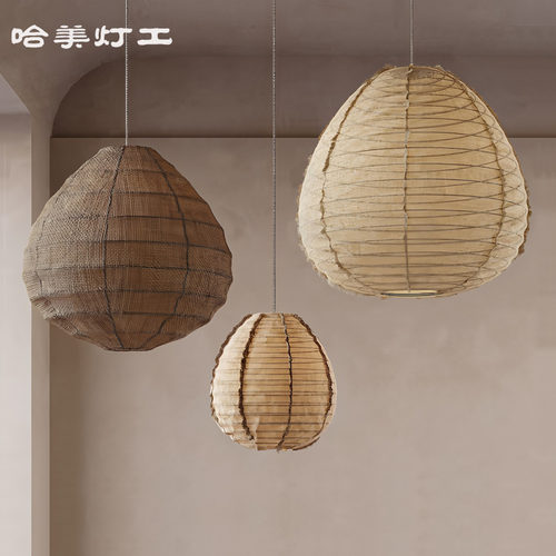 日式侘寂风创意造型灯茶室灯