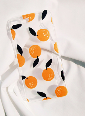 橘子手机壳适用红米note12turbo透明k60小米13oppofindx6华为nova9se畅享70麦芒20荣耀magic6x40魅族21三星24