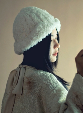 MING 安可拉之冬 l 手工织毛绒毛线帽高弹秋冬氛围感保暖时髦冷帽