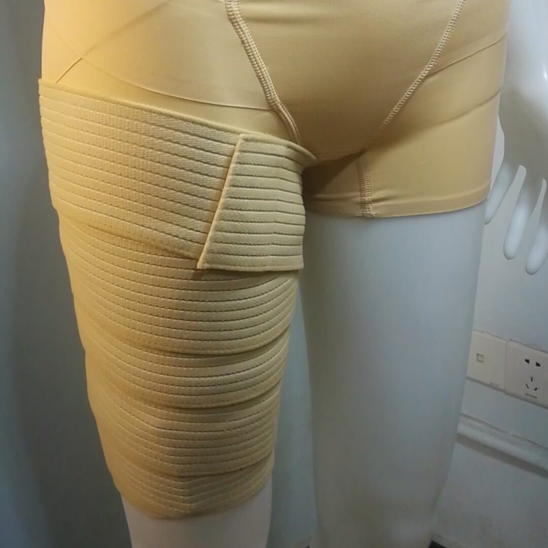 绑带瘦大腿绑腿加压带弹力抽脂塑形根部束腿吸脂压力术后小腿绷带