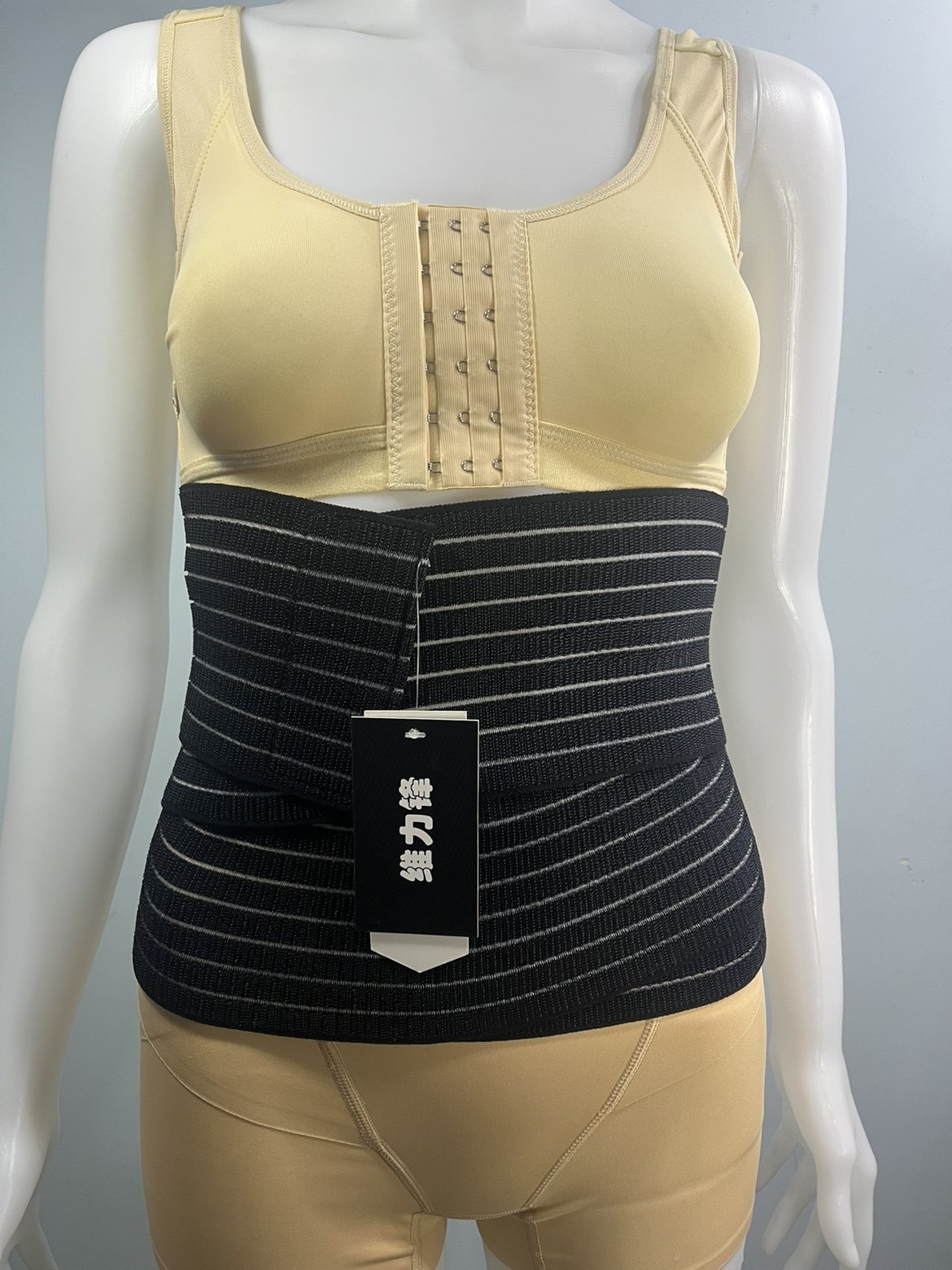 一期抽脂塑身衣腰封束腰吸脂术后腰腹塑形腰夹腰部加压收腹带