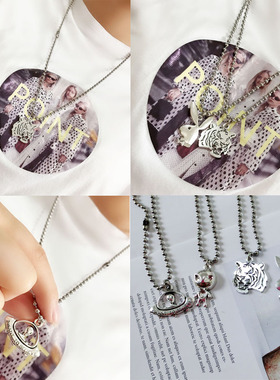 土酷风蹦迪ins项链包邮