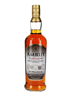 AMRUT 雅沐特三桶限量版印度单一威士忌洋酒 700ml 50%