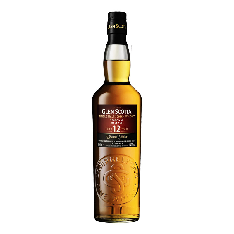 格兰帝12年季节限定苏格兰单一麦芽威士忌Glen Scotia12Yo 54.7%