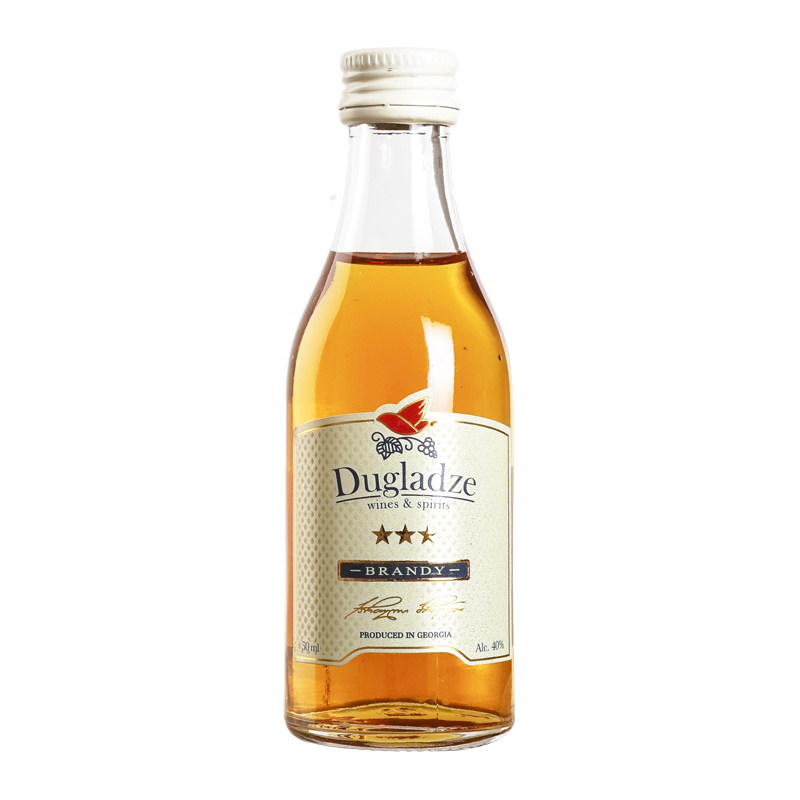 督格拉泽三星白兰地 DUGLADZE BRANDY 3 YEARS OLD - 实物图