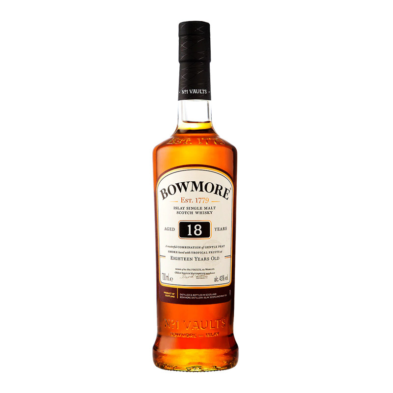 Bowmore 18yo 波摩18年单一麦芽威士忌洋酒艾莱岛700ml 43%