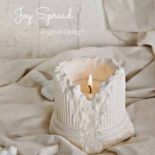 JoySpread原创罗马斗兽场香薰蜡烛小众北欧高级香氛礼盒生日礼物