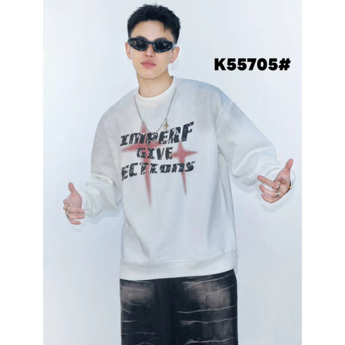 564-565-566 潮牌买手高品扎染风男女同款卫衣 WYK55705