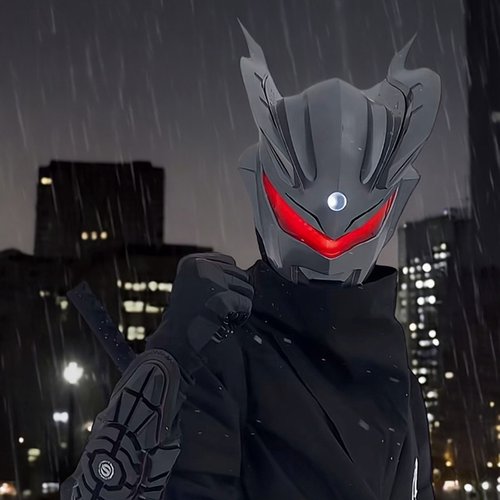 黑暗洛普斯赛罗触摸发光头套