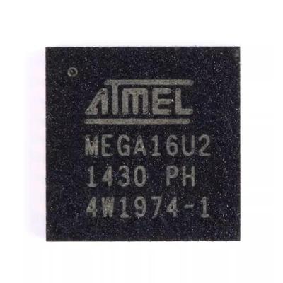 进口 ATMEGA16U2-MU QFN-32 单片机 8位微控制器 AVR 512 x 8