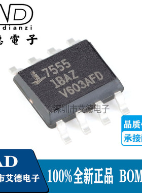 ICM7555IBAZ-T ICM7555IBA 7555 贴片实时时钟芯片 SOP8