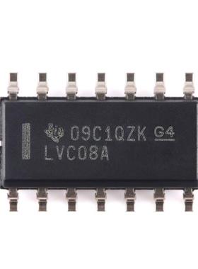 进口 SN74LVC08ADR 丝印LVC08A SOP14 四路2输入正与门芯片