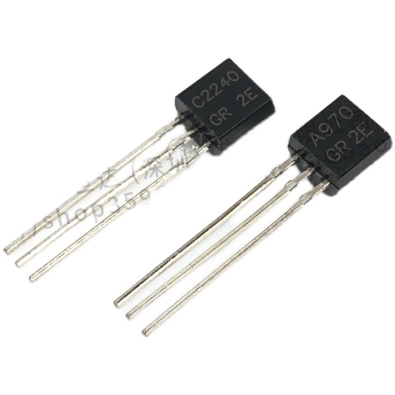 2SA970 2SC2240 A970GR C2240-GR 小功率音频 功放IC 直插三极管