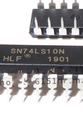 HLF全新 SN74LS10N 74LS10 直插DIP14 三路3输入正与非门逻辑芯片