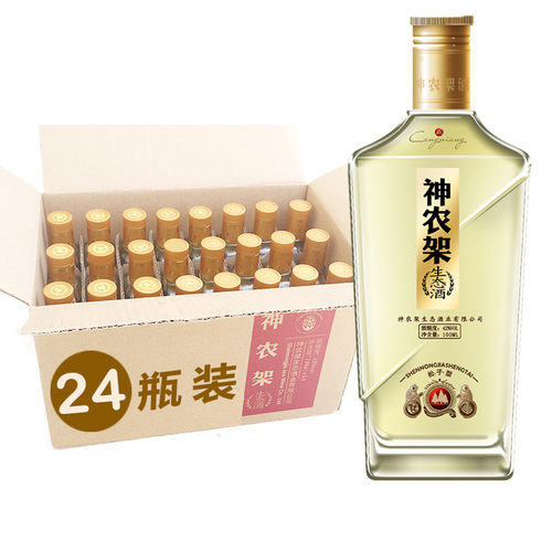 神农架纯粮食酿生态酒小瓶装整箱