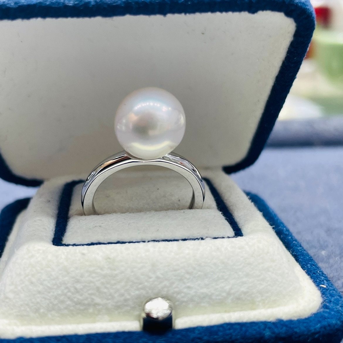 国内精工S925纯银素戒戒指空托配件可配6-10mm