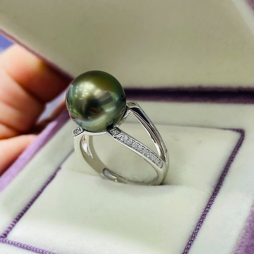 国内精工S925纯银M家三角纯银经典简约铑戒指空托配件配11-12mm