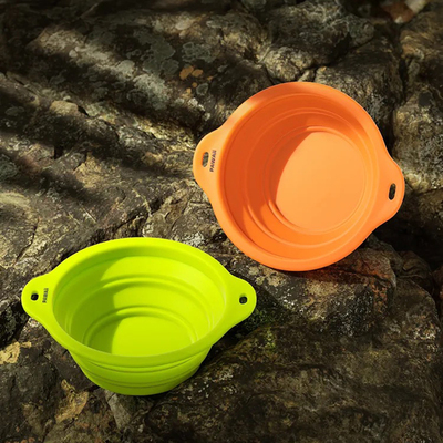 Pawaii怡爪 狗狗折叠碗硅胶折叠水碗猫咪便携式狗碗 宠物外出水杯