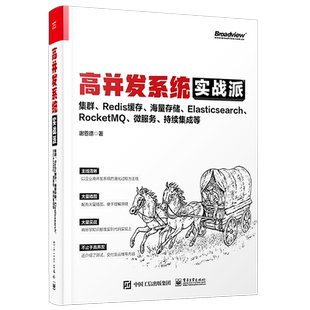 官方旗舰店 高并发系统实战派 集群 Redis缓存 海量存储 Elasticsearch RocketMQ 微服务 持续集成等 企业系统技术框架搭建技术