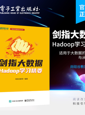 官方旗舰店 剑指大数据 Hadoop学习精要 基于Hadoop3.1.3HDFS MapReduce YARN的内核原理和调优方法教程 尚硅谷教育 电子工业出版