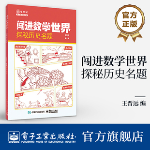 【自营旗舰店】闯进数学世界探秘历史名题 数学名题中蕴含的数学思想 引导学生自主深度参与数学名题探究 趣味数学科普书籍 王晋远