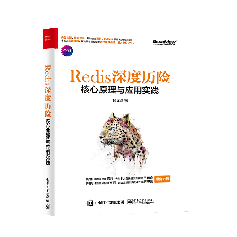 官方旗舰店 深度历险 核心原理与应用实践 钱文品 著 Redis教程 深入理解Redis技术原理 后端开发Redis设计与实现
