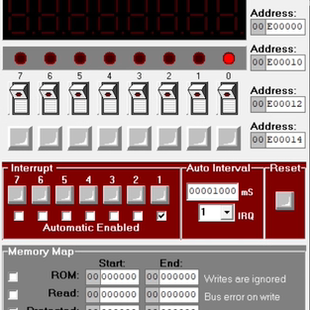Easy68K汇编程序代码编写汇编X68语言编程 EEE8087汇编RTOS程序