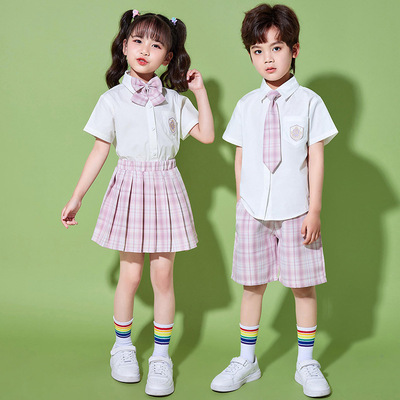 六一儿童啦啦队演出服小学生团体