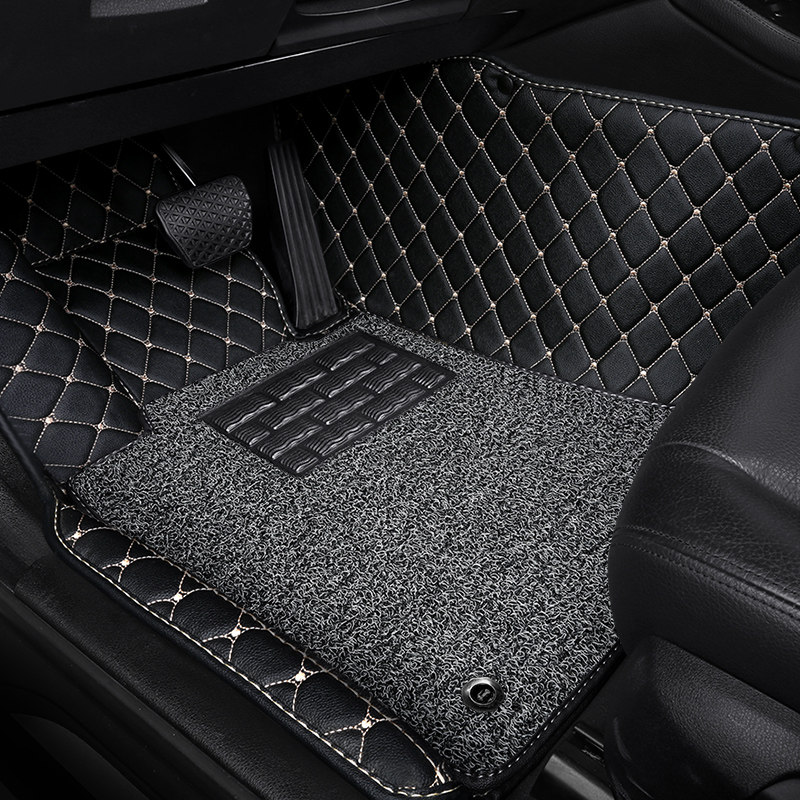 2022款奥迪a6 avant旅行版a4 allroad丝圈脚垫全包围双层 大包围