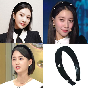 韩国代购katenkelly正品 南宝拉 JOY 朴秀荣同款珍珠发箍头箍发饰