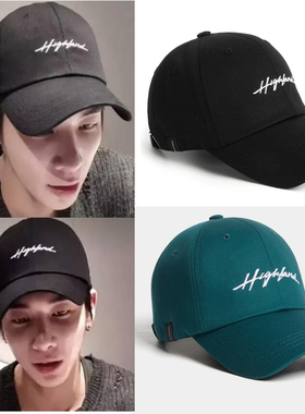 直邮~韩国代购PLATEAU正品 姜太显同款字母刺绣棒球帽 鸭舌帽子