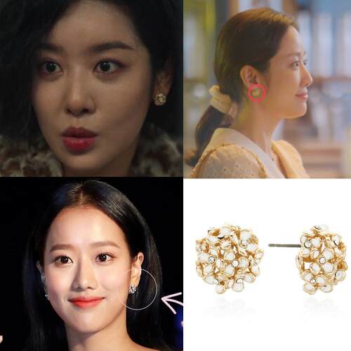 韩国代购 Rita Monica正品 韩剧黑暗荣耀 车珠英 全慧彬同款耳环