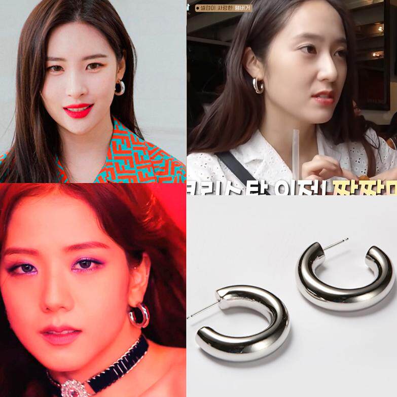 韩国代购 Hei正品 韩智敏 裴秀智 郑秀晶 李宣美 金智秀同款耳环