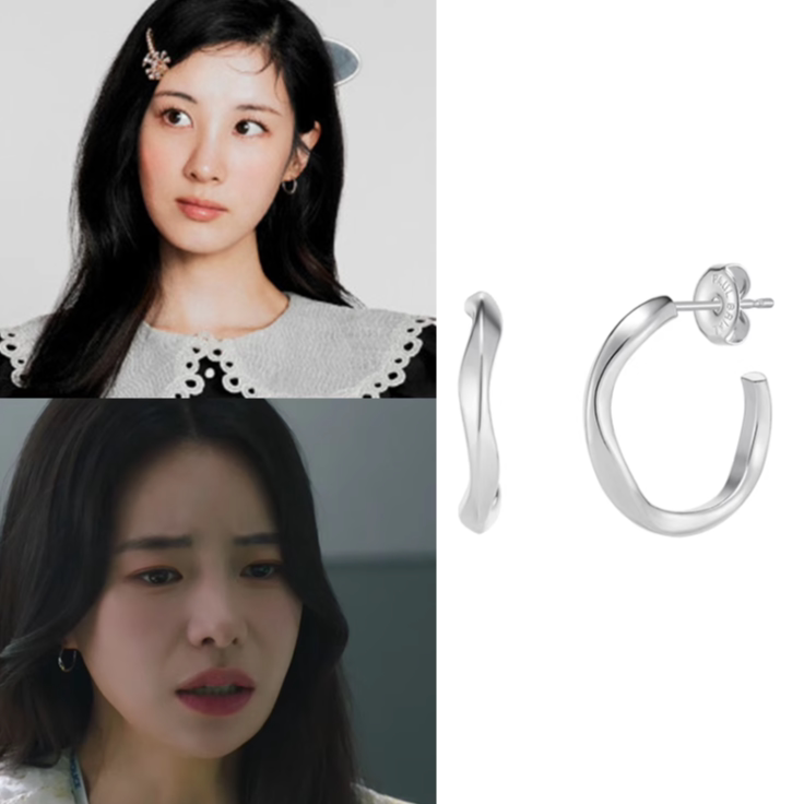 金泰妍 徐贤 李宝英 林智妍同款 PAUL BRIAL 耳环 正品韩国代购