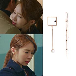 韩国代购 GETMEBLING正品 孤单又灿烂的神 鬼怪 刘仁娜同款耳环